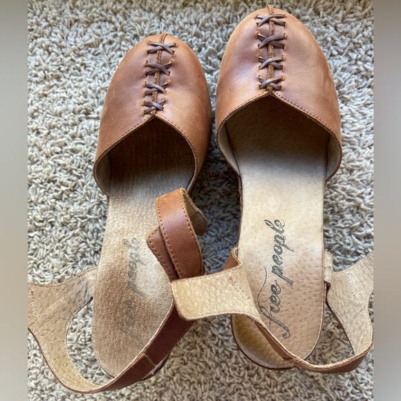 Free People Doub’s Clogs in Tan. Eu size 40 / US size 9.5 - 10. - Picture 11 of 12